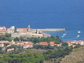 Hafen Collioure in Frankreich