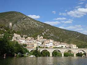 Roquebrun Brücke
